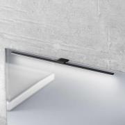 LED-Spiegelleuchte Triga IP44 schwarz 80cm, 4.000K