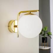 Wandlampe Aurora, einflammig, gold