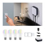 Paulmann Smart Home Bundle ZigBee 4x E27 9,3W LED matt RGBW