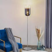 Artemide Gople Stehleuchte blau/silber