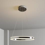 LED-Pendelleuchte Lyani in Chrom, dimmbar, 60 cm