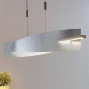 Lucande LED-Hängeleuchte Marija, 101 cm, silber, Metall