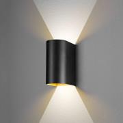 Egger DLS LED-Wandleuchte Feeling, schwarz-gold