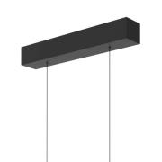 LED-Hängeleuchte Bande, 114 cm, schwarz, Metall, CCT, Dimmer