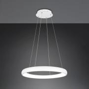 LED-Hängeleuchte Cardona, Ø 75 cm, weiß, CCT, Metall