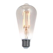 LUUMR Smart LED Filament E27 ST64 rauchgrau 4,9W Tuya WLAN