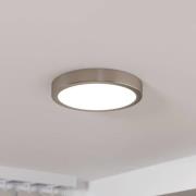 LED-Anbaupanel Fueva 5 IP20 830 nickel Ø21cm