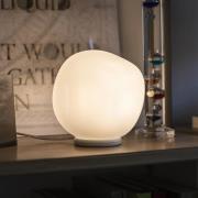 Foscarini Tischleuchte Hoba Piccola, Ø 13 cm, dimmbar, Glas