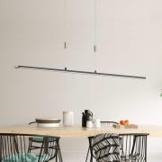 LED-Hängelampe Metz TW, CCT, Länge 160 cm, schwarz