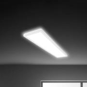 LED-Deckenleuchte Tava, weiß, Kunststoff, 98 cm, Backlight