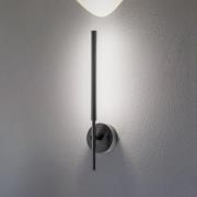 LED-Wandlampe Focus schwarz 46,5 cm Metall 2-flg. justierbar