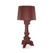 Kartell LED-Tischleuchte Bourgie Mat, dunkelrot, Höhe 78 cm