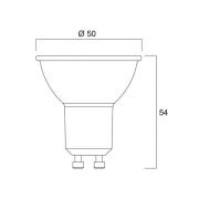 Sylvania LED-Reflektor GU10 5W 4.000K dimmbar 36° 475 lm