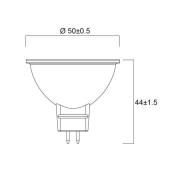 Sylvania LED-Reflektor GU5,3 7,5W 6.500K dimmbar 36° 620lm
