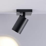 Deckenspot CAN TILT, schwarz, 11 x 9 cm, 1-flg., Metall GU10