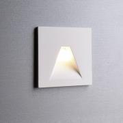 LED-Wandeinbaulampe SET Alwaid, weiß 8 x 8 cm Winkel 2.700 K