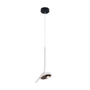 LED-Hängelampe Factory, weiß, Ø 15 cm, Metall