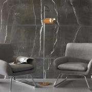 Oluce Stehleuchte Spider, senfgelb/chrom, Metall, Aluminium