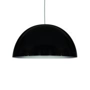 Oluce Hängeleuchte Sonora, schwarz, Kunststoff, E27