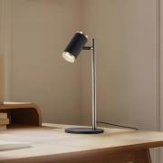 Tischleuchte Lume, schwarz/gold antik, Höhe 42 cm, Metall