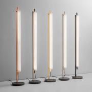 OLEV LED-Stehleuchte TRISEL, schwarz, Metall 2.700 K dimmbar