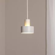 Hängeleuchte Rif S, taupe, 1-flammig, Ø 15 cm, Stahl