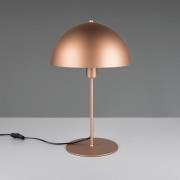 Tischleuchte Nola, coffee, Höhe 45 cm, Metall