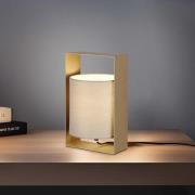 Tischleuchte Pail, coffee, Metall, Höhe 27 cm