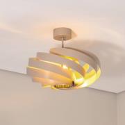 Deckenleuchte Vento, beige, Ø 50 cm
