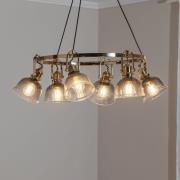 Kronleuchter Mago, gold, 6-flammig
