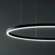Ideal Lux LED-Hängelampe Oracle Slim Ø 90 cm weiß 3.000 K