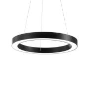 Ideal Lux LED-Hängeleuchte Oracle, Ø 70 cm, schwarz, 3.000 K