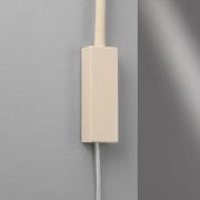 LED-Wandleuchte Sten, sandfarben, Höhe 61 cm Gestensteuerung