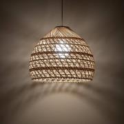 Hängeleuchte BOHO, Ø 43 cm, naturbraun, Rattan, E27