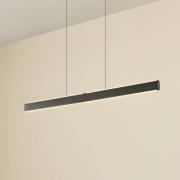 Lucande LED-Hängelampe Arvon, schwarz, 117 cm, dimmbar, CCT