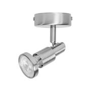 OSRAM Deckenstrahler, silber, Metall 1-flg. GU10-LED 2.700 K