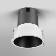 OSRAM LED-Einbauspot TWIST, weiß/schwarz 840 Ø 9,3 cm Metall