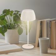 LED-Tischlampe Loca, altweiß, Höhe 36 cm, Metall/Kunststoff