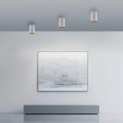 PURE LED-Bad-Deckenlampe Point, weiß, Ø 6 cm, Metall, IP44