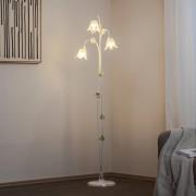 Stehleuchte Botton im Florentiner Stil, 3-flammig