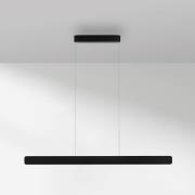 Paul Neuhaus LED-Hängeleuchte Q-Stretto, schwarz, 120cm