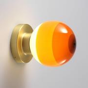 MARSET LED-Wandlampe Dipping Light A2, orange/gold