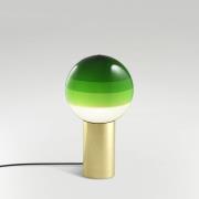 MARSET Tischlampe Dipping Light S, grün/messing