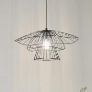 Hängeleuchte Tel 6504, schwarz, Eisen, Ø 50 cm