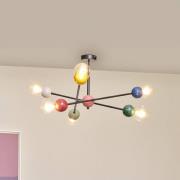 OSRAM Deckenlampe Decor Bubble, 6-fl., Stahl, bunt, E27