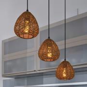 OSRAM Hängelampe Decor Paper Drop, 3-fl. lang, beige, E27