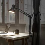 OSRAM LED-Klemmleuchte Office Line Desk Retro schwarz 3.000K