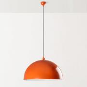 Hängeleuchte Kure, orange, Metall, Ø 60 cm, E27