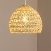 Hängeleuchte BOHO, Ø 43 cm, naturbraun, Rattan, E27