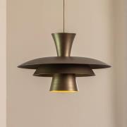 Hängeleuchte Plato, titanfarben, Metall, Ø 38 cm, E27